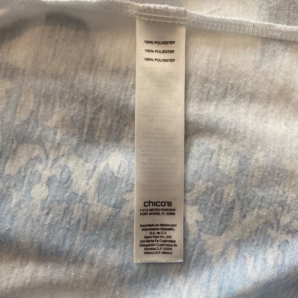 BUY 2 ITEMS & GET 1 FREE: Chico’s Dressy 3/4 sleeve T Sz 12 - Picture 10 of 12